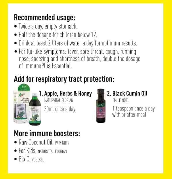 Respiratory tract protection